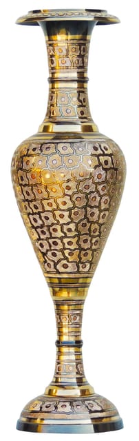 Brass Home & Garden Decorative Flower Pot, Vase - 8*8*30 Inch (F507 B)