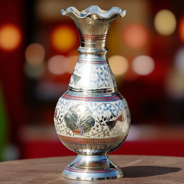 Brass Home & Garden Decorative Flower Pot, Vase - 3.5*7*8 Inch (F325 A)