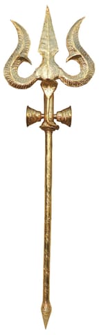 Brass Trishul - 21*5*63.5 Inch (Z622 K)