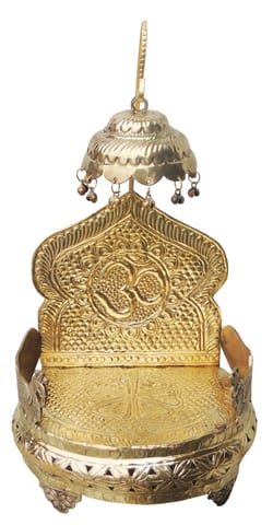 Brass Shinghasan - 9.3*7.2*17.5 Inch (Z131 E)