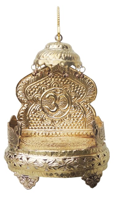 Brass Shinghasan - 8.5*6.3*14.3 Inch (Z131 D)