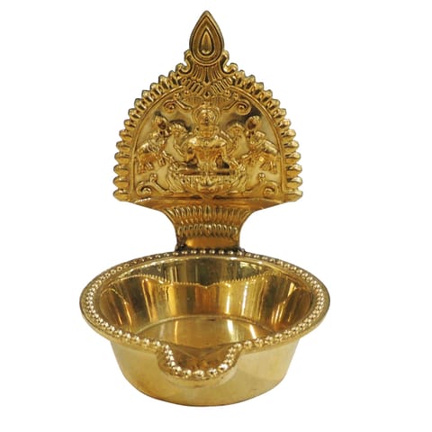 Brass Kamakshi Deepak - 3*2.5*3.5 Inch (Z392 X)