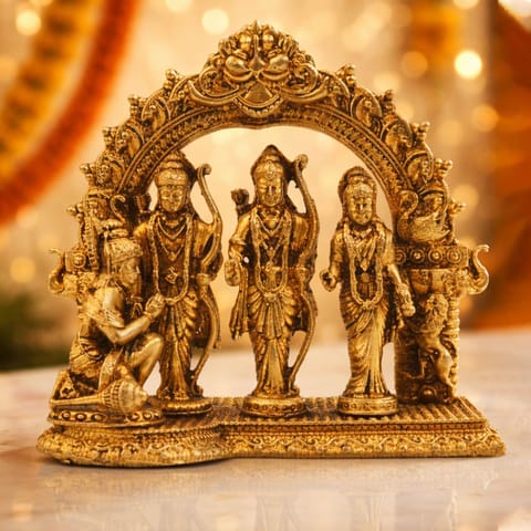 Brass Showpiece Ram Darbar God Idol Statue - 4*2*4 Inch (BS1910 C)