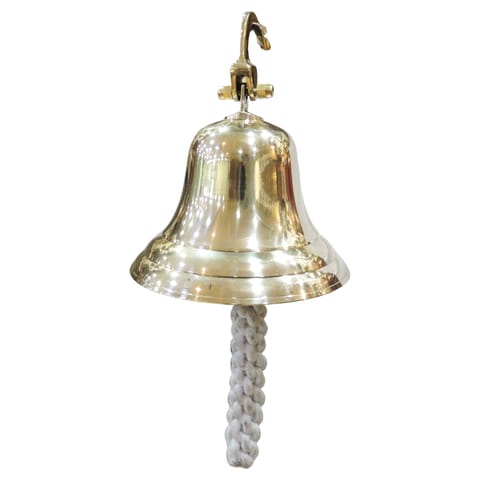 Brass Anchor Bell - 5*5*6 Inch (Z652 E)