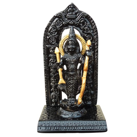 Aluminium Showpiece Ram Lala Statue - 5*3.5*9 Inch (AS472 B)