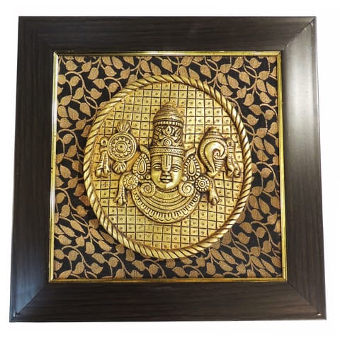 Wall Hanging Showpiece Tirupati Balaji With Frame (BS1903 C)