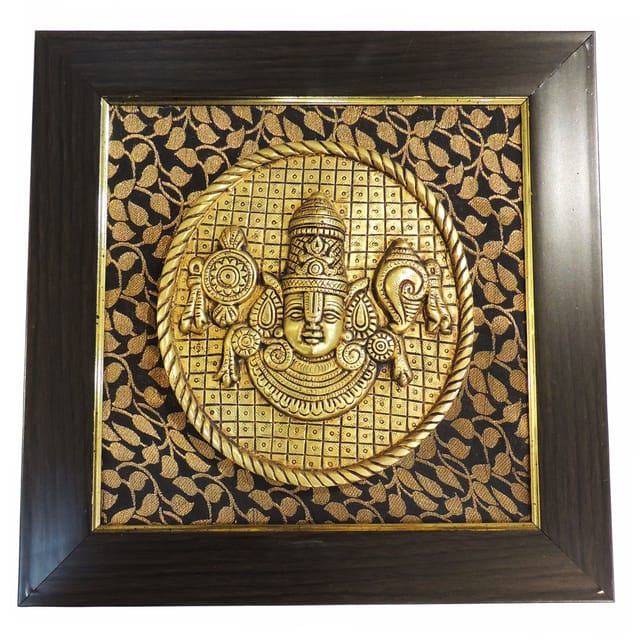 Wall Hanging Showpiece Tirupati Balaji With Frame (BS1903 C)