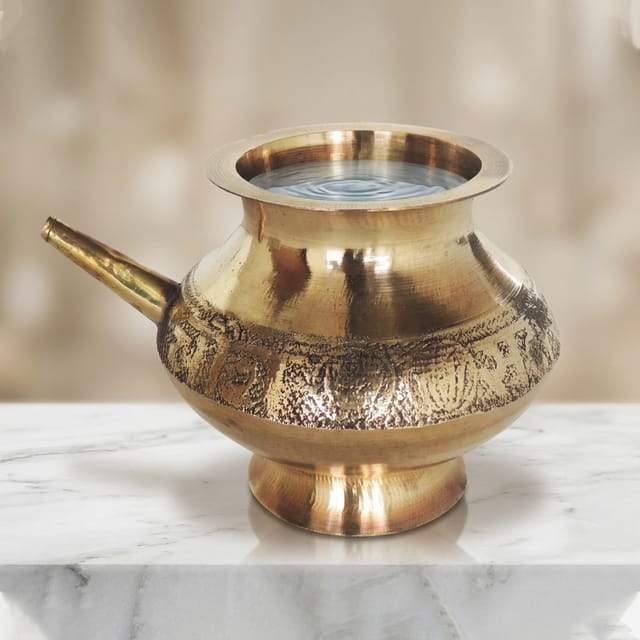 Karwa Lota, Capacity : 350 ML - 4*3.5*3 Inch (Z310 D)