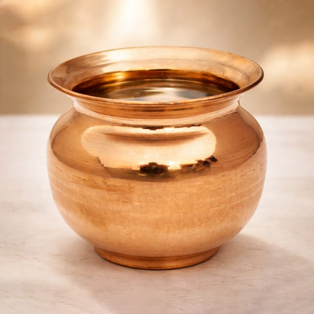 Copper Lota, 850 ML  - 5*5*4.7 inch (Z390 I)