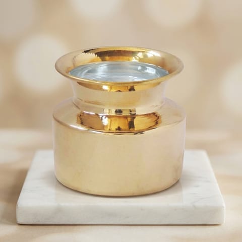 Brass Lota, 230 ML - 2.6*2.6*2.4 inch (Z317 B)