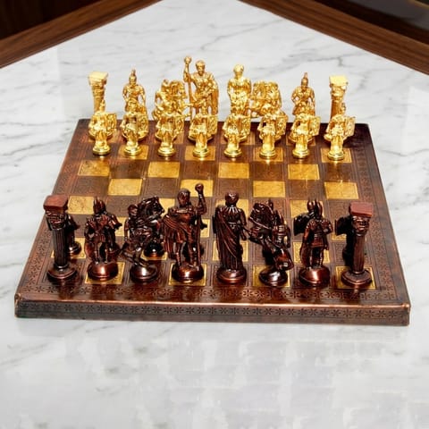 Brass Chess - 13.5*13.5*4 inch (BS363 H)