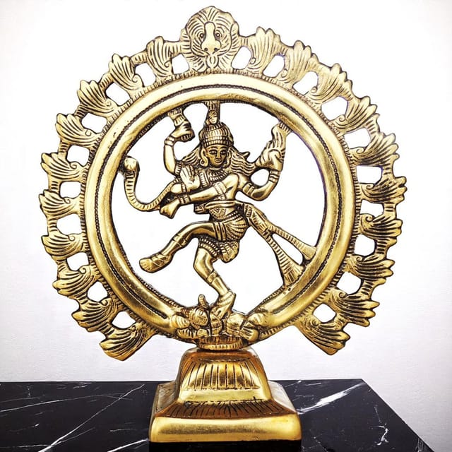 Showpiece Nataraja Statue- 8.6*3.3*9.9 inch (AS247 G)
