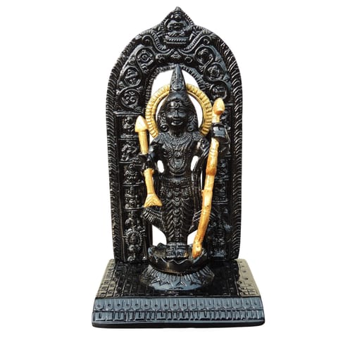 Aluminium Showpiece Ram Lala Statue - 5*3.5*9 Inch (AS472 B)