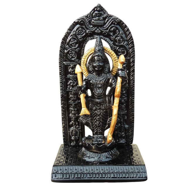 Aluminium Showpiece Ram Lala Statue - 5*3.5*9 Inch (AS472 B)