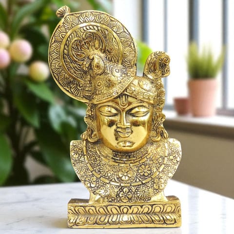 Aluminium Showpiece Srinath - 5*2*8.5 Inch (AS501 G)