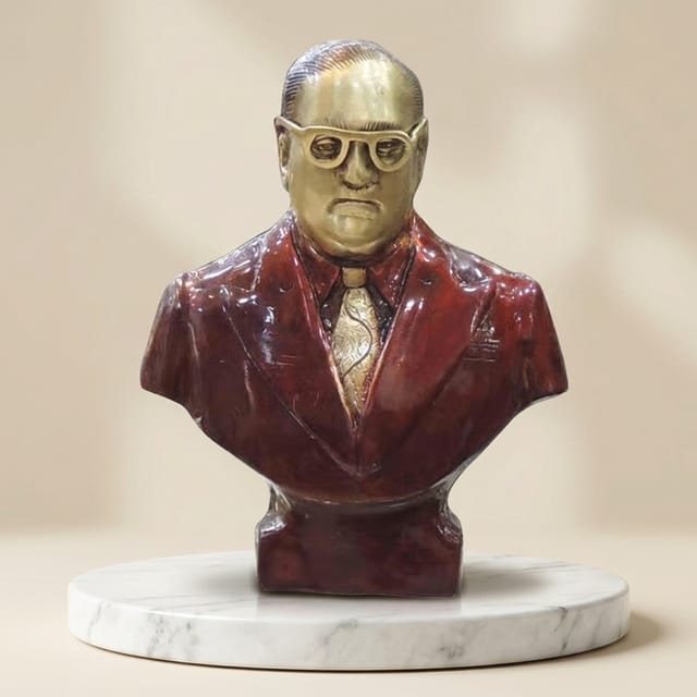 Brass Showpiece Ambedker Ji - 11*6*13.5 inch (BS534 X)