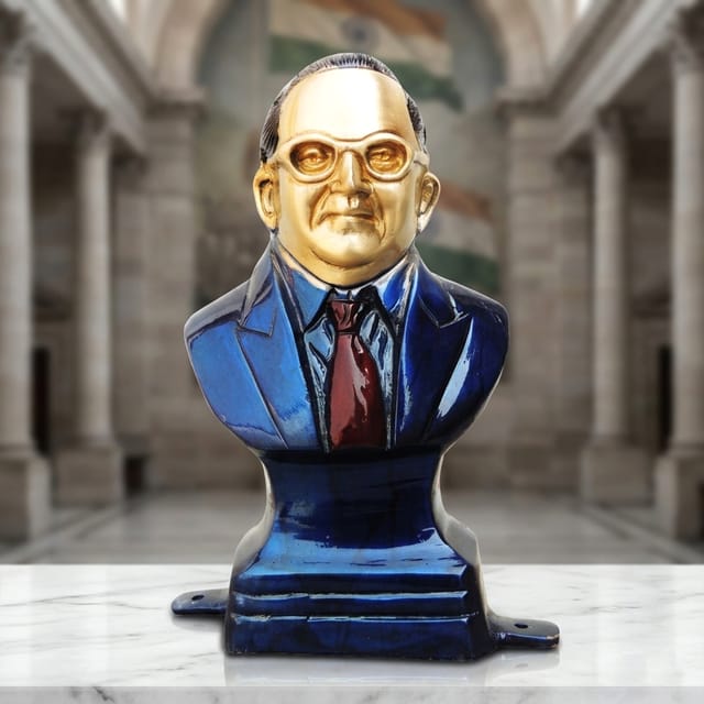 Brass Showpiece Amdker Ji  - 5.8*2.8*8 inch (BS534 Y)