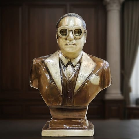 Brass Showpiece Ambedker Statue - 11*6.5*17 inch (BS534 M)
