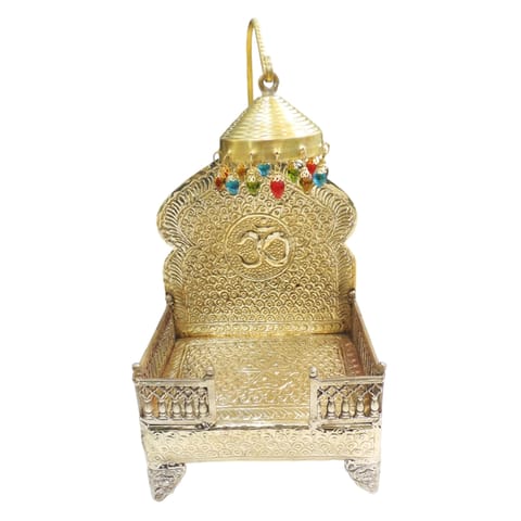 Brass Singhasan - 10*8.2*14.5 Inch (Z132 X)