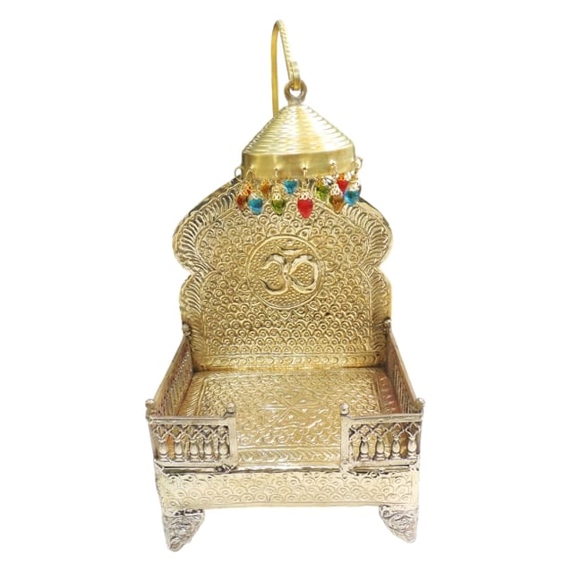 Brass Singhasan - 10*8.2*14.5 Inch (Z132 X)