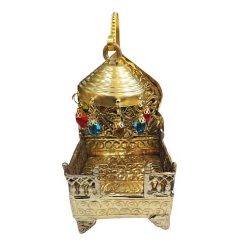 Brass Singhasan - 5*3.5*9.5 Inch (Z132 B)