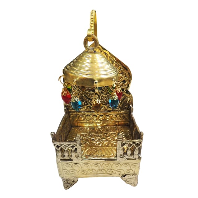 Brass Singhasan - 5*3.5*9.5 Inch (Z132 B)