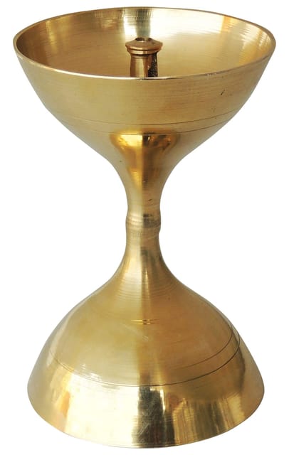 Akhand Deepak No. 12 - 2.5*2.5*3.7 inch (Z193 L)