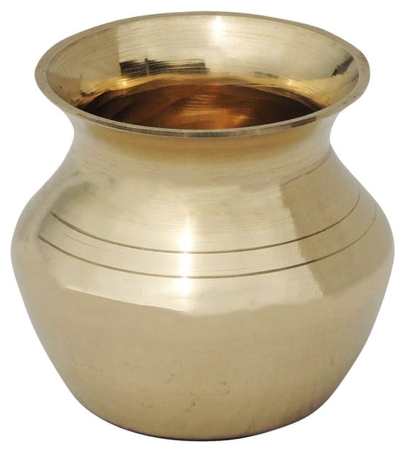 Brass Lota No. 000, 60 ML  - 1.5*1.5*1.5 inch (Z187 Y)