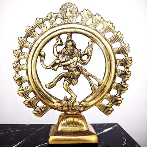 Showpiece Nataraja Statue- 8.6*3.3*9.9 inch (AS247 G)