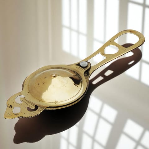 Brass Kajrota Kajal Dani No.- 3 - 1.8*5.6*1 inches (Z181 D)