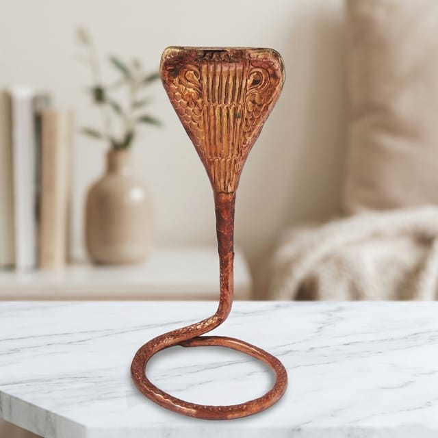 Copper Panch Mukhi Snake Copper - 10*10*19 inch (Z312 F)