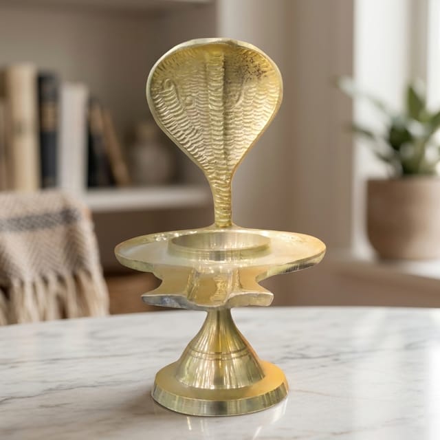 Brass Jaladhari, Argha Shivling  -2*6*7 Inch  (Z420 G)