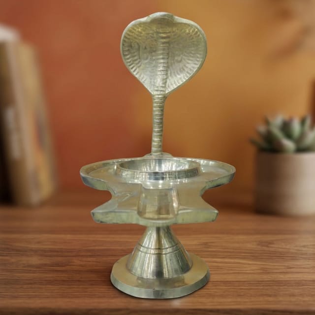 Brass Jaladhari, Argha Shivling  -1.7*5.2*6 Inch  (Z420 F)