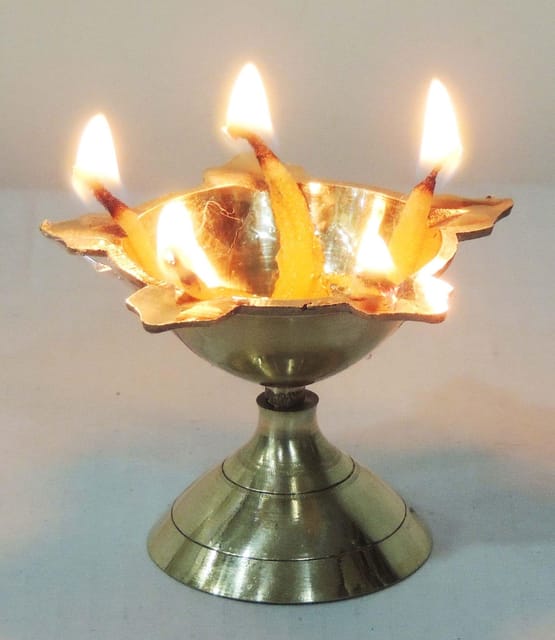 Panchmukhi Deepak No. 0  - 2.4*2.4*1.5 inch (Z292 B)