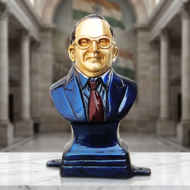 Brass Showpiece Amdker Ji  - 5.8*2.8*8 inch (BS534 Y)
