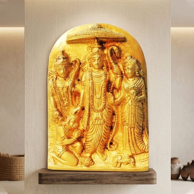Brass Showpiece Hanging  Ram Darbar Statue - 0.6*3.5*5 inch (BS1259 A)