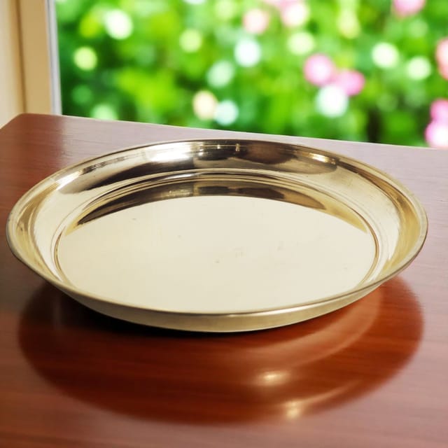 Brass Plain Plate No. 8 - 8.3*8.3*1 inch (Z494 H)
