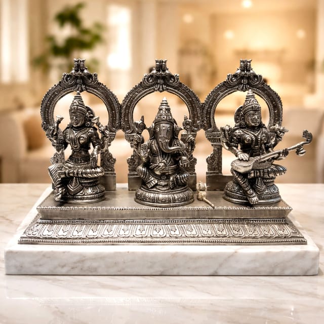 Brass Showpiece LGS With Same Base Statue - 13*3.5*8 Inch (BS007)