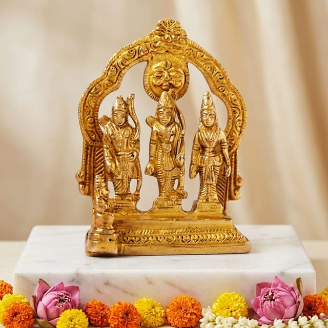 Brass Showpiece Ramdarbar Statue - 3.5*2*5 Inch (BS1096 A)