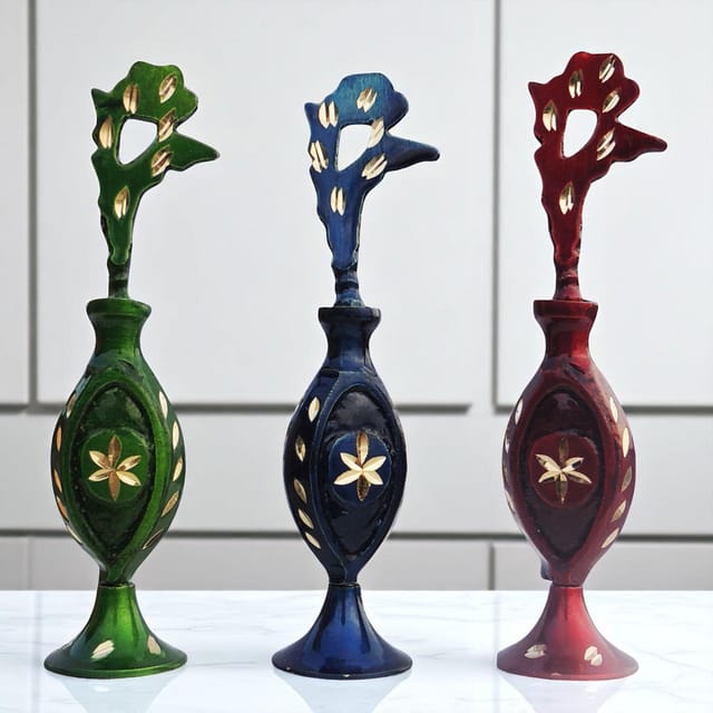 Brass Showpiece & Usable Surmedani - 1*1*4.5 Inch (Z558 D)