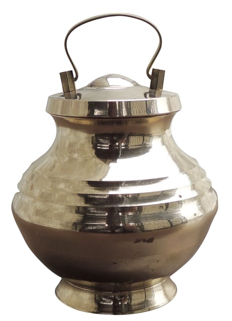 Brass Showpiec Gangajali No. 6, 400 ML - 4*4*4.5 Inch (Z613 M)