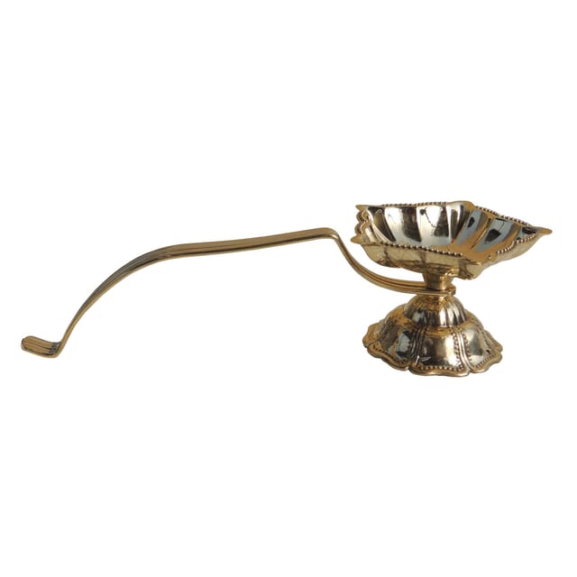 Brass Table Decor Akhand Deepak - 7.5*2.7*2 Inch (F780 D)