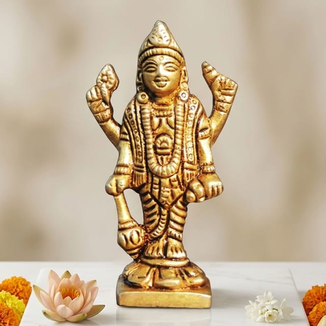 Brass Showpiece Vishnu  Statue - (BS1330 A)
