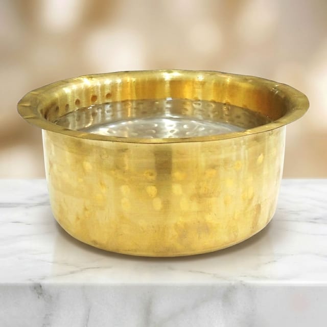 Brass Bhagona - 8.3*8.3*4 Inch (Z515 C)
