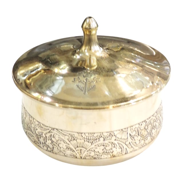 Bronze Handi Cookware - Traditional Bronze Vessel, Large Size - 66*6*5 Inch (BC211 C)