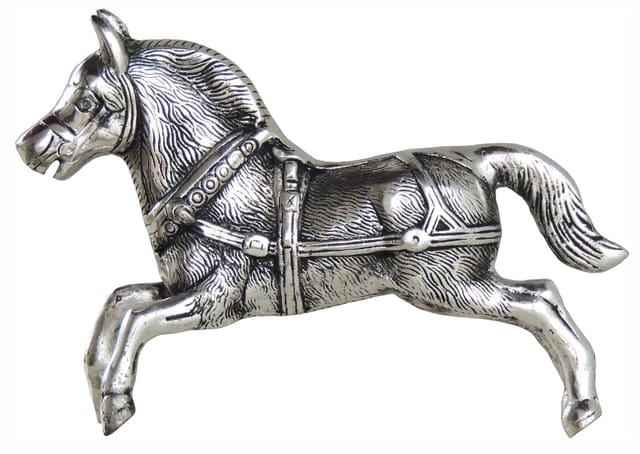 Aluminium Showpiece Horse Running - 9.6*2.5*6.5 inch (AS222 S)