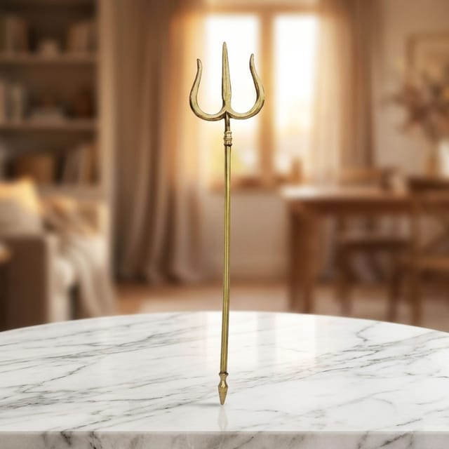 Brass Trishul 26" - 5.7*1*26 inch (Z138 N)
