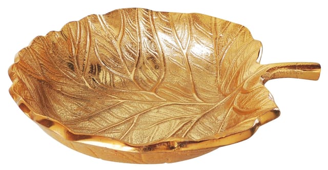 Decorative Leaf Platter - 10.5*9.5*2.2 inch (A3255/10)