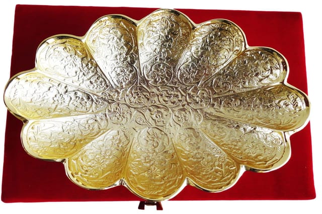 Decorative Kamraqi Dish (G) - 6.5*4.5*2 inch (B110)