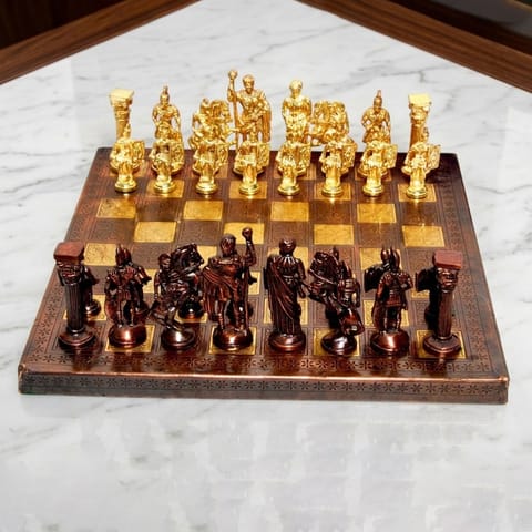 Brass Chess - 13.5*13.5*4 inch (BS363 H)